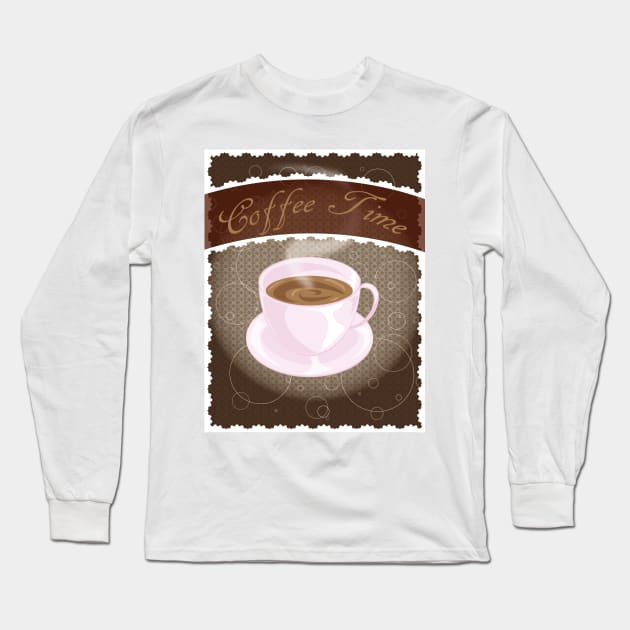 Coffee Time! Long Sleeve T-Shirt by lythweird